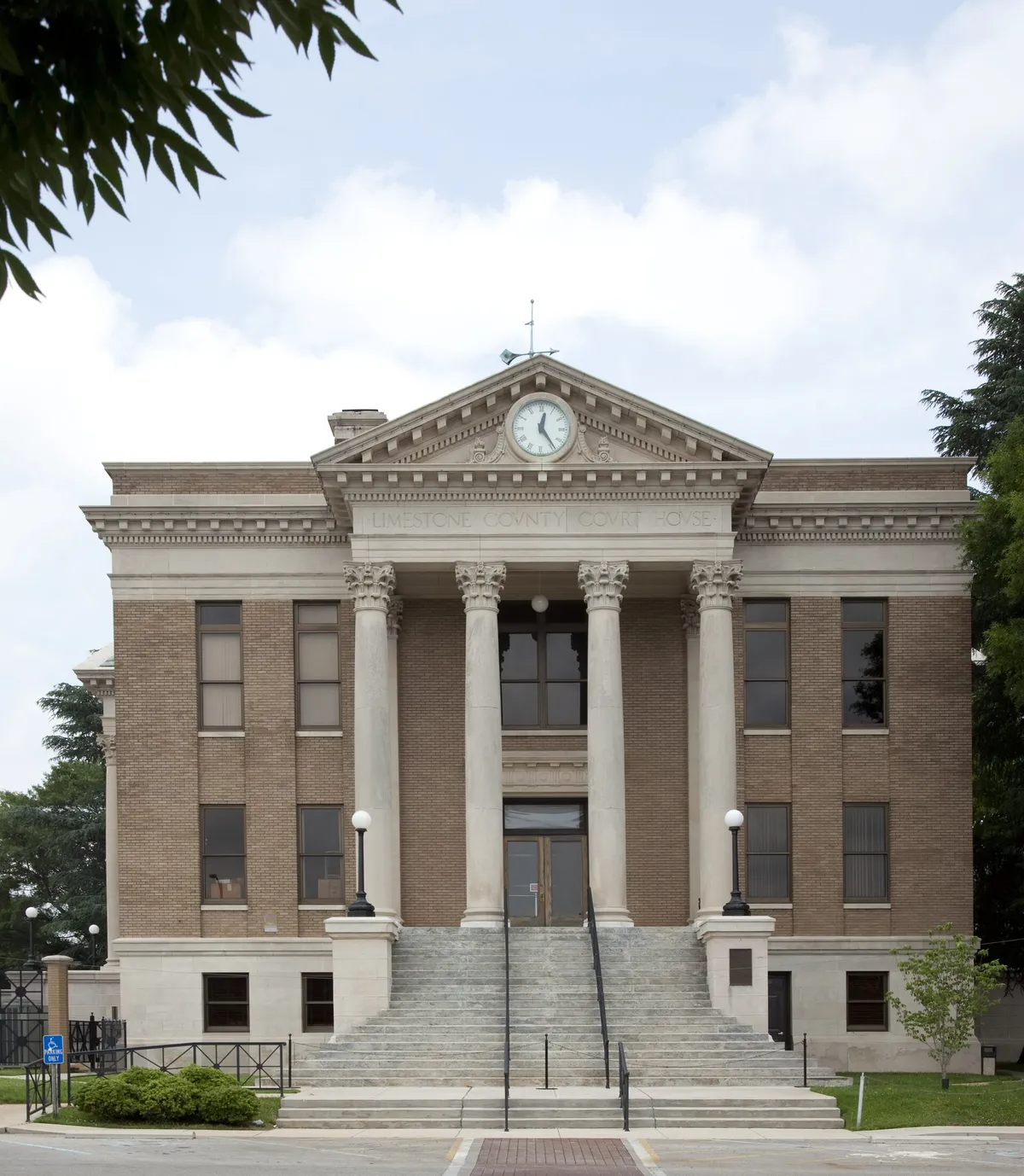 Hood cleaning Athens AL context: the Limestone County Courthouse on the downtown square in Athens