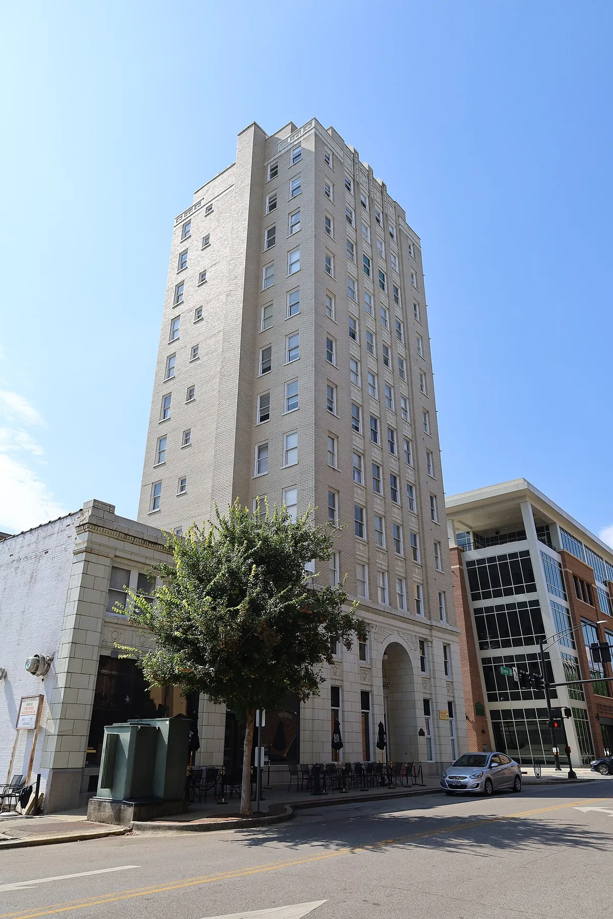 The historic Times Building in downtown Huntsville